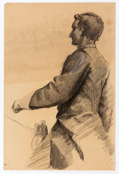 Studie für Reiterdenkmal (Gen. John B. Gordon) von Solon H. Borglum