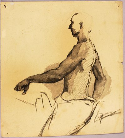 Studie für ein Reitermonument von Solon H. Borglum