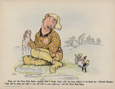 Illustration für Weitere Taten der Drei Kühnen Babys von Sophia Rosamond Praeger