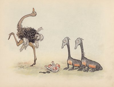 Illustration für Little Twin Dragons von S Rosamond Praeger von Sophia Rosamond Praeger