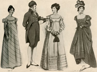Kleidung von 1800-1808, 1903, 1937 von Sophie B. Steel