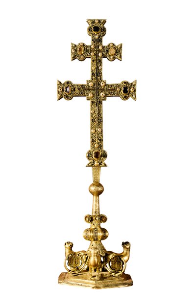 "Cignum crucis" Kreuz des Templerordens von Ponferrada (Spanien) von Spanish School