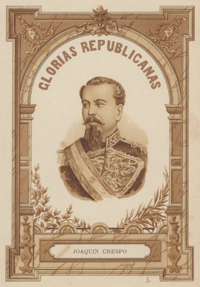 Joaquin Crespo, venezolanischer Politiker und Soldat von Spanish School