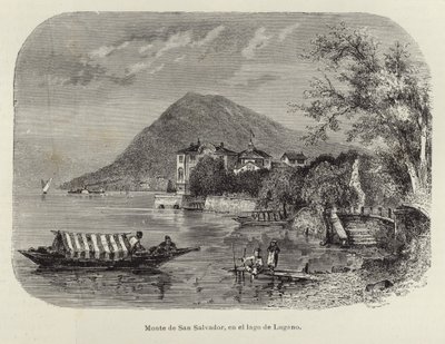 Monte San Salvatore am Luganersee von Spanish School