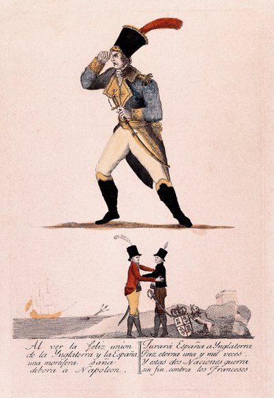 Spanischer Unabhängigkeitskrieg: Napoleon gegen die Allianz zwischen Spanien und England von Spanish School