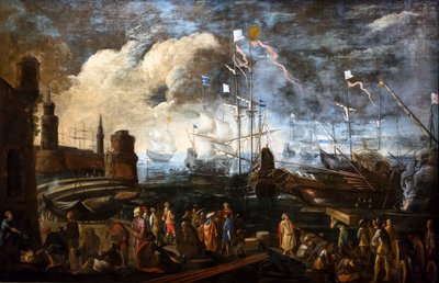 Der Hafen von Oran von Spanish School