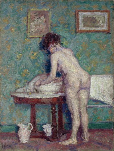 Innenraum mit Akt von Spencer Frederick Gore