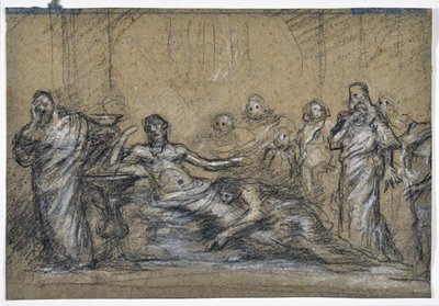 Studie einer antiken Szene von Stanislas Torrents y de Amat