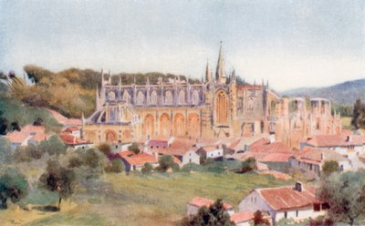 Die Abtei von Batalha von Stanley Inchbold