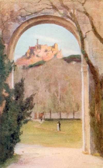 Der Palast von Pena von Seteais von Stanley Inchbold