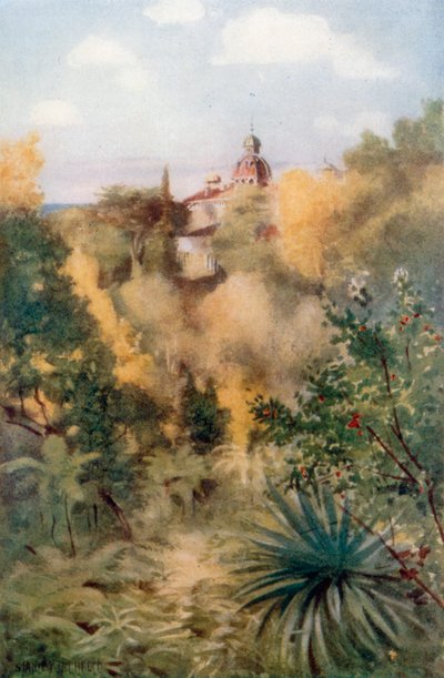 Die tropische Schlucht, Monserrate von Stanley Inchbold