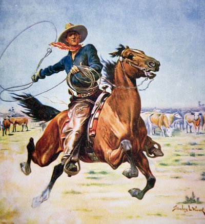 Texas Cowboy von Stanley L. Wood