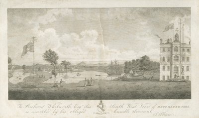 Batchacre Park Haus (Stich) von Stebbing Shaw