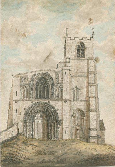 Tutbury Priory Kirche von Stebbing Shaw