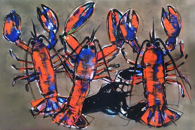 Bunte Hummer von Stefan Bammert