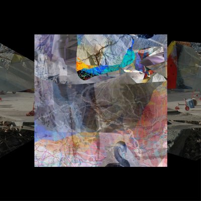 Abstrakte Schwan Collage von Stefan Fransson