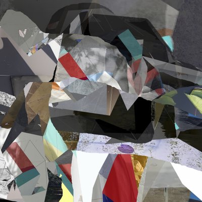 Dynamische geometrische Collage von Stefan Fransson