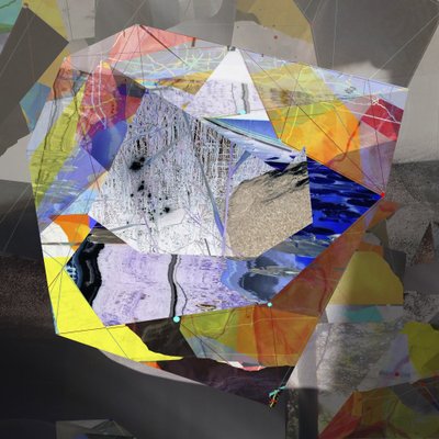 Fragmentierte Kristalllandschaft von Stefan Fransson