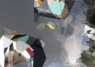 Fragmentierte Wasserreflexionen von Stefan Fransson