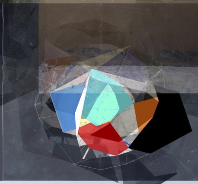 Geschichtete geometrische Formen von Stefan Fransson