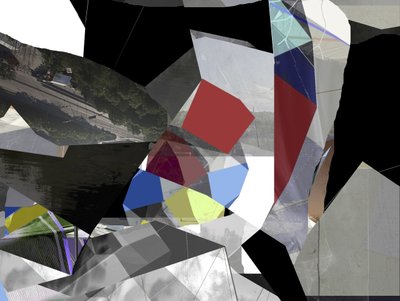 Moderne abstrakte Collage von Stefan Fransson