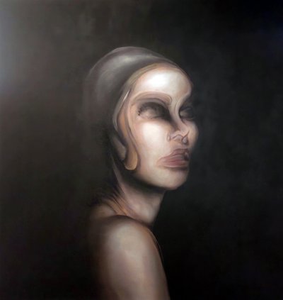 Surreales Frauenporträt von Stefano Mazzolini
