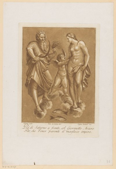 Saturn, Venus und Amor von Stefano Mulinari