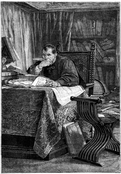 Porträt von Niccolò di Bernardo dei Machiavelli (Nicolas Machiavelli) von Stefano Ussi