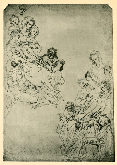 Allegorie der freien Künste: Logik und Grammatik von Stefano da Verona