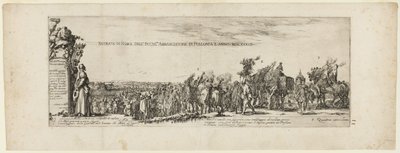 Einzug des polnischen Botschafters in Rom von Stefano della Bella