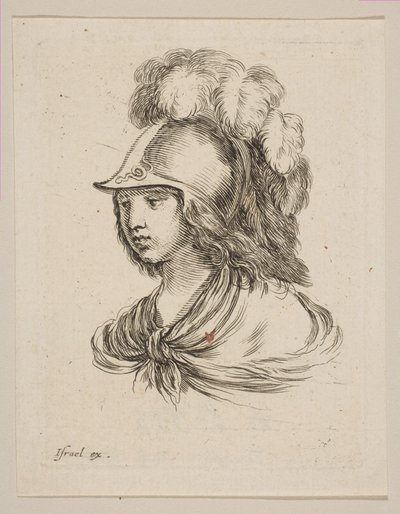 Kopf der Minerva, aus 