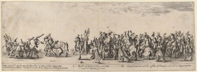 Meister der Ställe Seiner Exzellenz und zwanzig Diener von Stefano della Bella