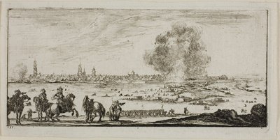 Tafel Elf aus Zeichnungen von mehreren Bewegungen von Soldaten von Stefano della Bella