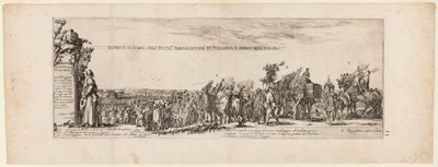 Einzug des polnischen Botschafters in Rom von Stefano della Bella