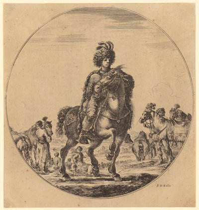Ungarischer Reiter von Stefano della Bella