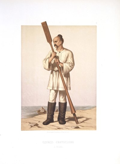 Das Gewand des Großfürsten Swjatoslaw I. von Kiew von Stepan Stepanovich Strekalov