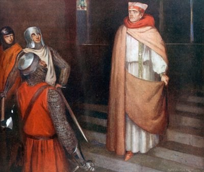 Das Martyrium des Heiligen Thomas von Stephen (after) Reid