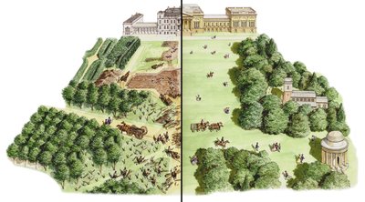 Die Entwicklung der Stowe-Landschaftsgärten, Buckinghamshire, ca. 1741-1780 von Stephen Conlin