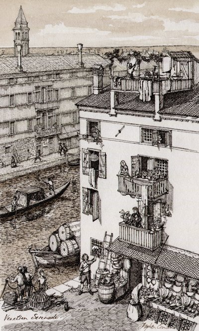 Venezianische Serenade von Stephen Conlin