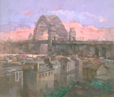 Sydney Brücke Dämmerung von Steve Mitchell