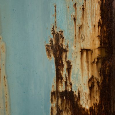 Blauer Rostverfall von Studio Meikle