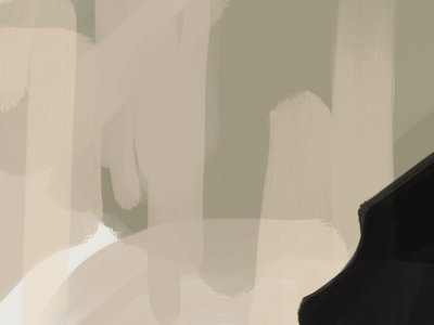 Kontrastierende abstrakte Formen von Studio Palette