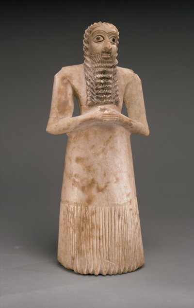 Stehender männlicher Verehrer von Sumerian