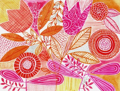 Lebendige botanische Blüten von Susan Black