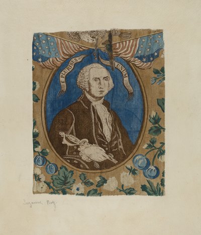 Porträt von George Washington, ca. 1939 von Suzanne Roy