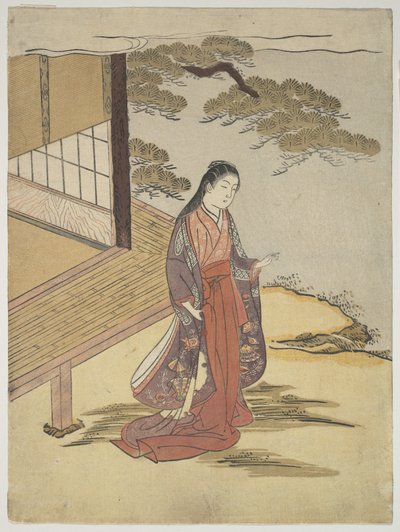 Dame Komachi von Suzuki Harunobu