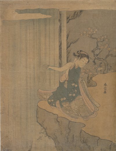 Parodie der Legende von Kyoyu und Sofu, 1764-72 von Suzuki Harunobu