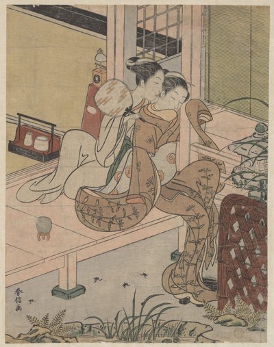 Die Klatschbasen von Suzuki Harunobu