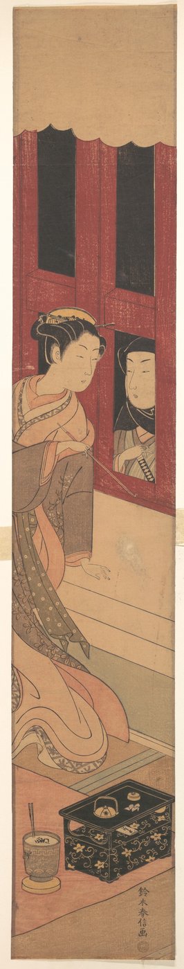 Der Mann draußen von Suzuki Harunobu
