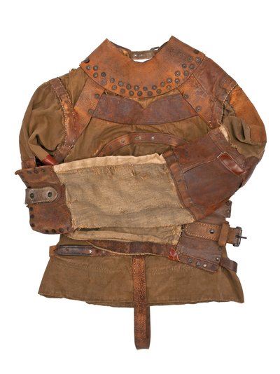 Zwangsjacke im Besitz von Harry Houdini, ca. 1915 von Swanfeldt Tent and Awning Co.